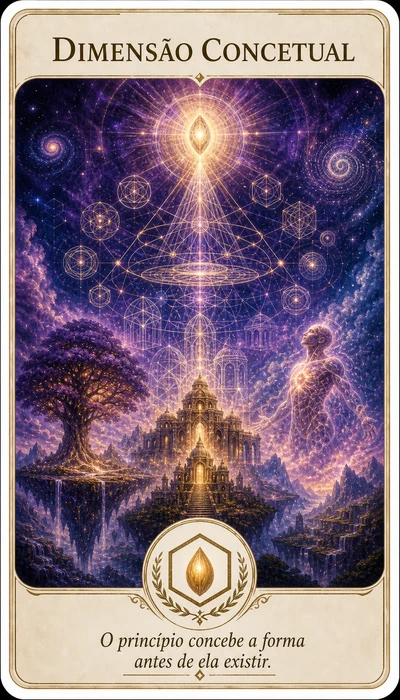 Carta oracular da Dimensão Concetual