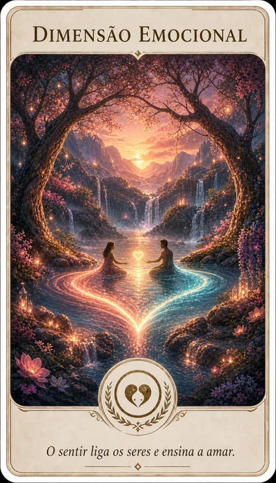Carta oracular da Dimensão Emocional