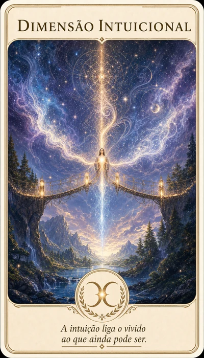 Carta oracular da Dimensão Intuicional